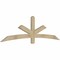 Ekena Millwork Alberta Rough Sawn Timber Gable Bracket, Douglas Fir, 84"W x 24"H x 2"D x 4"F, 7/12 Pitch GBW084X24X0204ALB00RDF - alternate 3